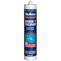 SILICONA TUBO SANITARIA BLANC