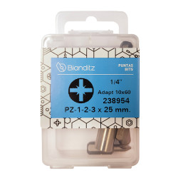 PUNTAS PZ 1-2-3X25 MM EX +ADAP