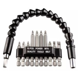 SET 11 PUNTA + ADAPTADOR FLEXIBL