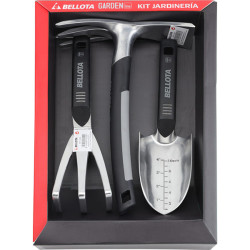 KIT HERRAMIENTA JARDIN 3 PZ ALUM