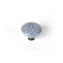 POMO PORCELANA AZUL