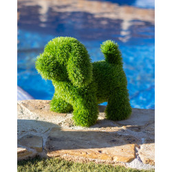 FIGURA CESPED PERRO