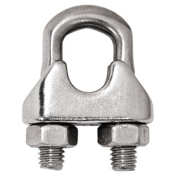 SUJETACABLE INOX DIN741