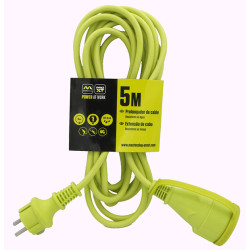 PROLONGADOR 5 METROS IP44 VERDE PROXT