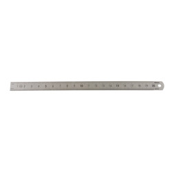 REGLA SEMI RIGIDA ACERO INOX