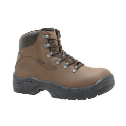BOTA PIEL S7 PUNT/PLANT METAL MARRON