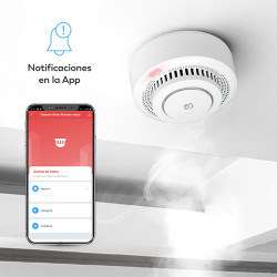DETECTOR HUMO SMART WIFI