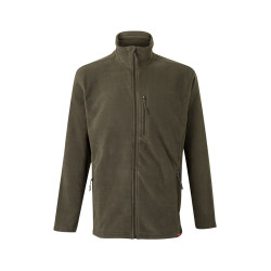 CHAQUETA POLAR C/CREMA VERDE