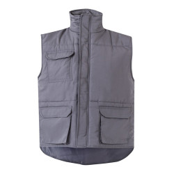 CHALECO ACOLCHADO GRIS