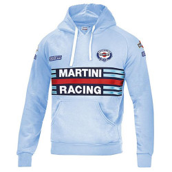 SUDADERA CAPUCHA AZUL CELESTE MARTINI