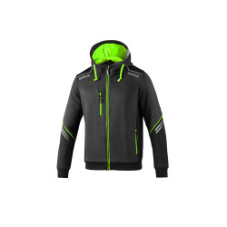 SUDADERA COLORADO CREMALLERA GRIS/VDE
