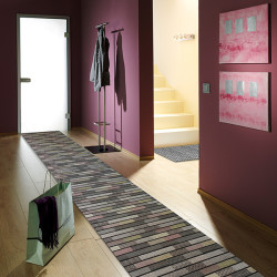 ALFOMBRA PASILLERA TEXTIL TAORMINA GRIS (METRO)