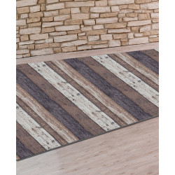 ALFOMBRA PASILLERA TEXTIL MADERA (METRO)