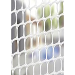 MALLA CUADRADA 0,5x 0,5 BLANCA 1X5 M