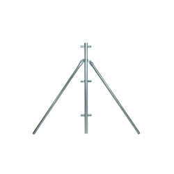 POSTE CENTRO GALVANIZADO 48MM