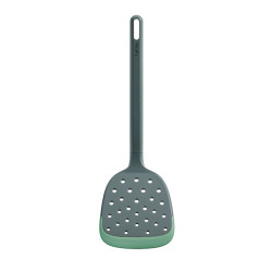 ESPATULA RANURADA COCINA SILICONA
