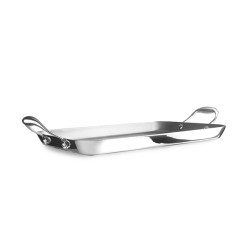 ASADOR PLANCHA INOX+ALUM+INOX TRIPLY NATURAL