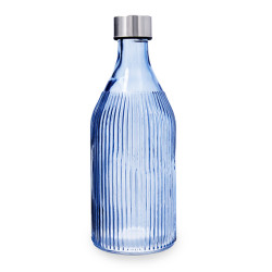 BOTELLA VIDRIO MAISON AZUL