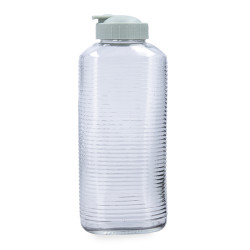 BOTELLA VIDRIO VELVET TRANSPARENTE