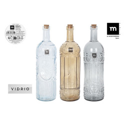 BOTELLA VIDRIO PINTADA SURTIDA