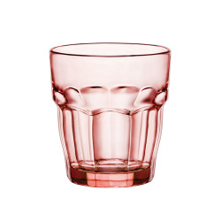 VASO AGUA NARANJA ROCK BAR PACK 6