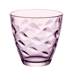 VASO AGUA ROSA FLORA PACK 6