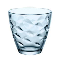 VASO AGUA AZUL FLORA PACK 6