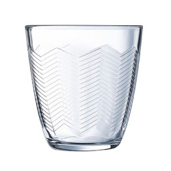 VASO AGUA CONCEPTO CHEVRON ECO PACK 6