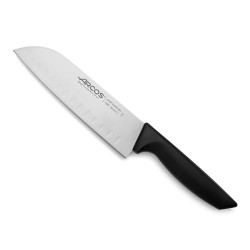 CUCHILLO SANTOKU ALVEOLADO NIZA