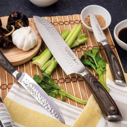 CUCHILLOS COCINA FORJADO SAKURA SET-3