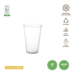 VASO PP INYECCION REUT. TRANSPARENTE B/20