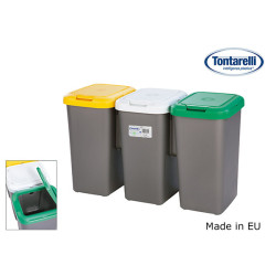 CUBO RECICLAJE SELECTIVO SET-3
