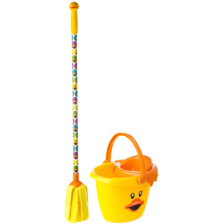 CUBO+FREGONA DUCKS INFANTIL