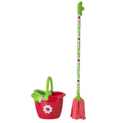CUBO+FREGONA LADYBUG INFANTIL