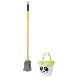 CUBO+FREGONA PANDA INFANTIL