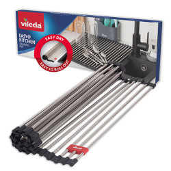 ESCURREPLATOS FREGADERO INOX ENROLLABLE