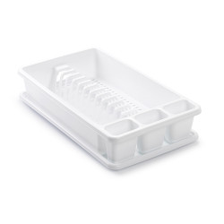 ESCURREPLATOS C/BANDEJA BLANCO