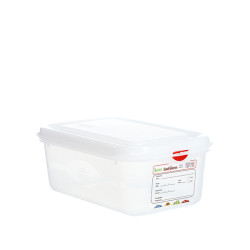 CONTENEDOR PROF GASTRONOX 1/4 H100 4 CLIPS COLOR