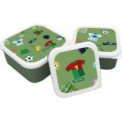 FIAMBRERA ALMUERZO INFANTIL FUTBOL SET-3