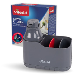 ORGANIZADOR FREGADERO C/DISPENSADOR JABON