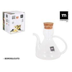 ACEITERA RUSTICA BOROSILICATO C/CORCHO