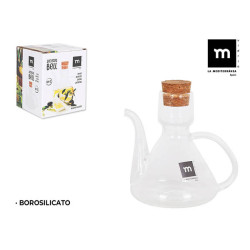 ACEITERA RUSTICA BOROSILICATO C/CORCHO
