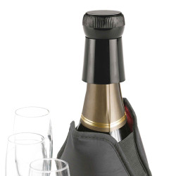 TAPON CHAMPAN PLASTICO NEGRO