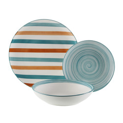 VAJILLA PORCELANA RAYAS