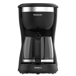 CAFETERA GOTEO VERONA 12 NEGRA 680W
