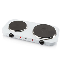 COCINA ELECTRICA DOBLE CON TERMOSTATO Y QUEMADOR