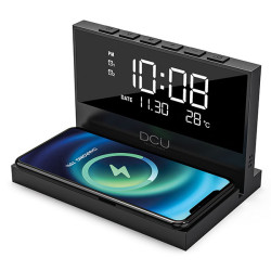 RELOJ DESPERTADOR CARGA INALAMBRICA