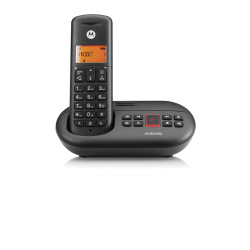 TELEFONO INALAMBRICO CON CONTESTADOR E211 BLACK