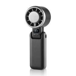 VENTILADOR MANO CON BATERIA 5V MODO HIELO NEGRO