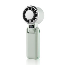 VENTILADOR MANO CON BATERIA 5V MODO HIELO VERDE